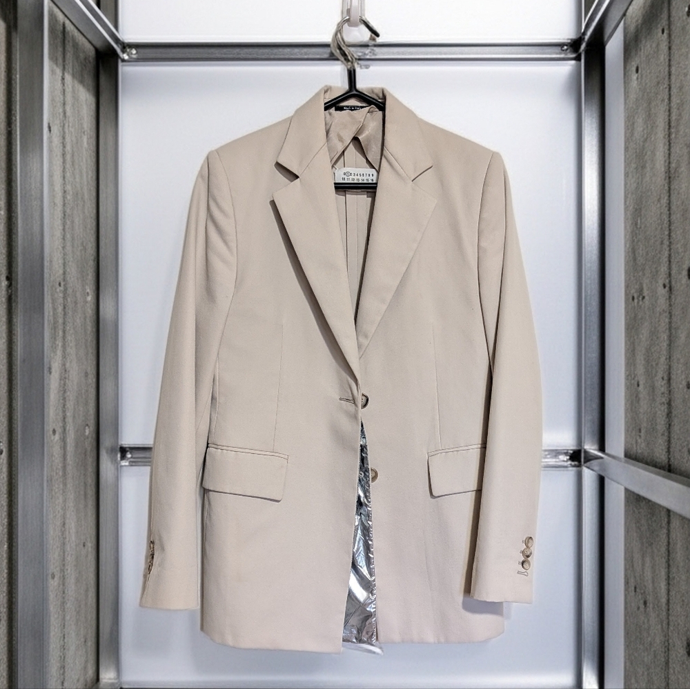 Archival Maison Margiela Line 1 Blazer Metallic Flash Panel IT40